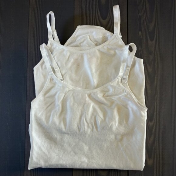 Shapermint Essentials All Day Every Day Scoop Neck Bodysuits (2 Pack) - Size M/M - Picture 5 of 8